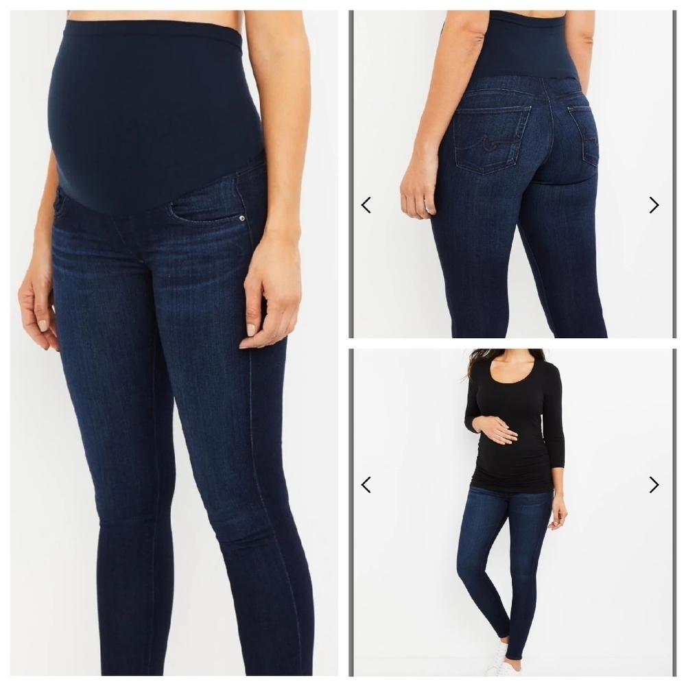AG‎ Adriano Goldschmied maternity jeans. Size 28